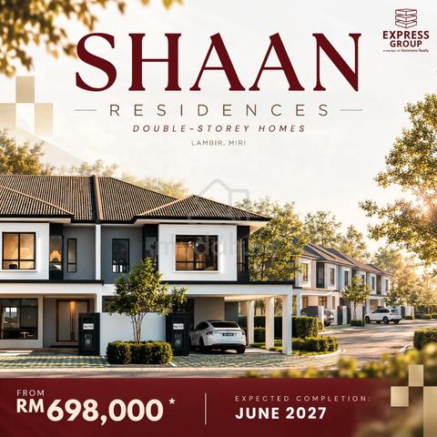 Double Storey Terrace Houses at Shaan Residences, Luak Miri 1