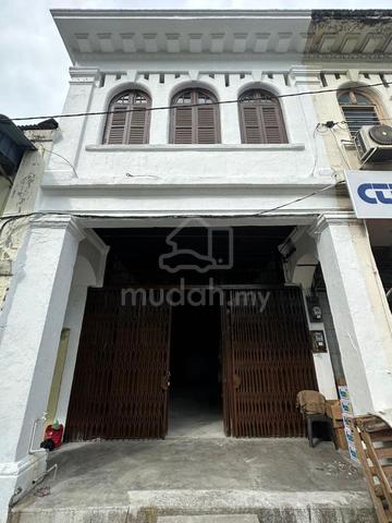 Double Storey Pre War House @ Georgetown Penang Near Komtar for Rent 1