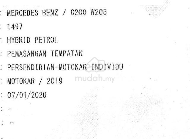 2019 2020 Mercedes Benz C200 1.5 (A) NEW FACELIFT - 4