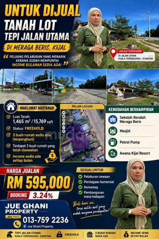 Tanah Strategik Meraga Beris Kijal READY INCOME 1