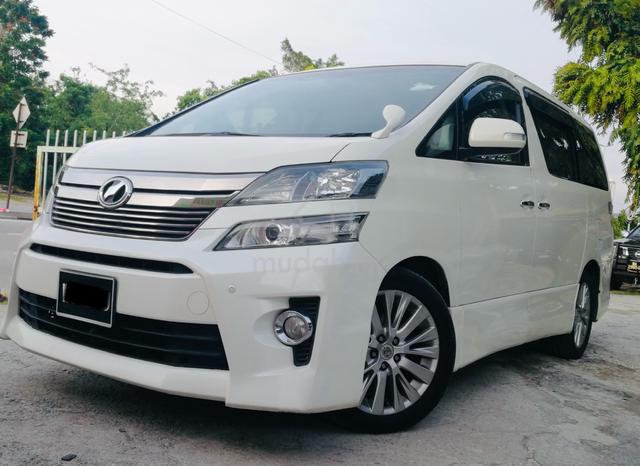2013 Toyota VELLFIRE 2.4 (A) ZG PILOTSEAT 3YR WRTY - 3