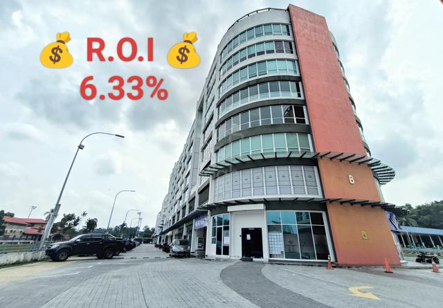 【R.O.I ▶6.33%】Corner Office Ostia Jakel Mall, Free Parking Facing Tol 1