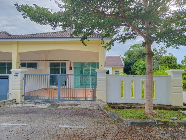 Kesang Brand New Single Storey Terrace House End Lot Bare Unit 1