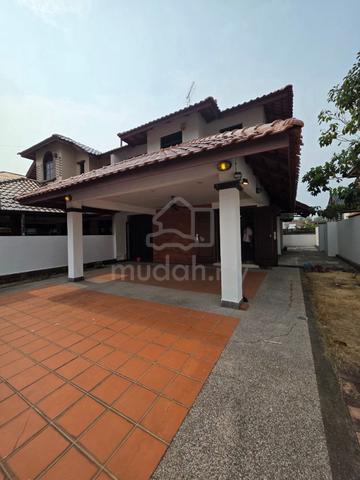 Taman Perling jalan layang double storey Semi D 35x80 house for sales 1