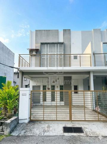 JUAL RUMAH TERES CANTIK 💜 Layangkasa Pasir Gudang JB 1