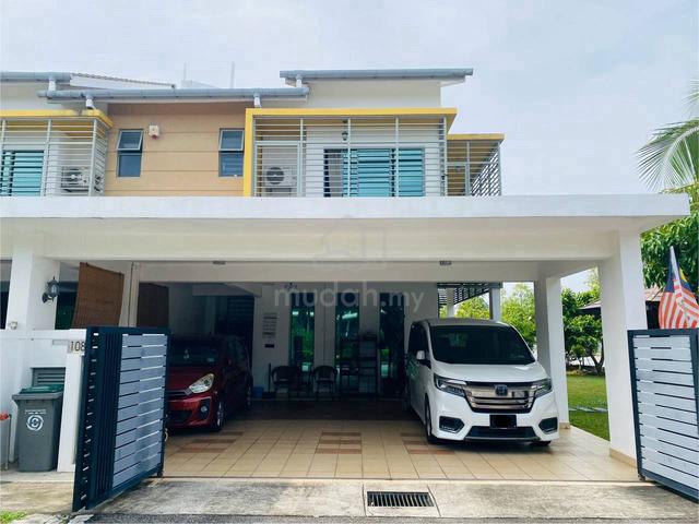 FACING OPEN RENO 2 Storey CORNER LOT Laman Mawar Kota Seriemas Nilai 1