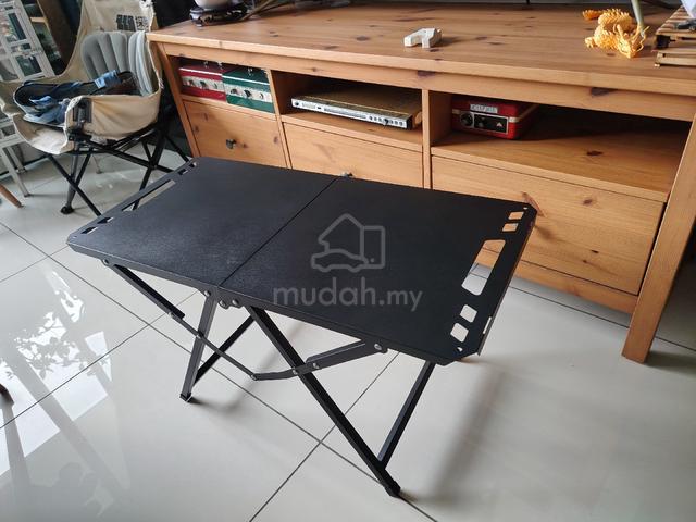 Metal folding table (brand new set) - photo 2 of 6