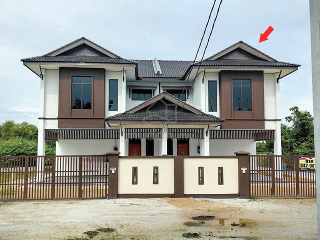 Rumah SEMI D 2TINGKAT LAST UNIT KG BANGGOL TUAN MUDA MANIR K.TRG 1