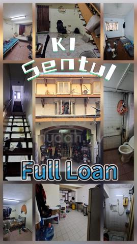 Full Loan Kl Sentul Taman Dato Senu 2.5stry Landed House 3 Rooms 1