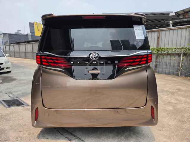 SIDE step GOLD 2025 Toyota ALPHARD 2.5 Z HUD offer - 4