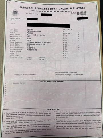 2011 Perodua ALZA 1.5 EZi (A) 1 OWNER ORI MILEAGE - 5