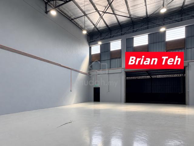 1.5 Storey Semi Detached Light Industrial Factory Rent at Juru Bukit M 1