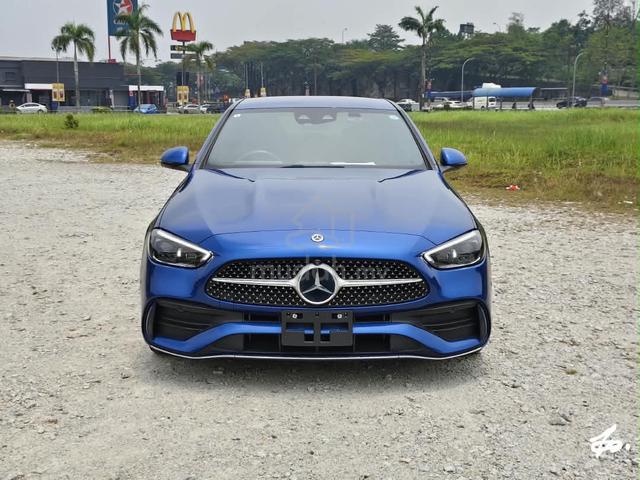 RECON 2022 Mercedes Benz C200 AMG LINE HUD BLUE - 2