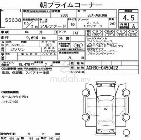 2023 Toyota ALPHARD 2.5 SC DBA-AGH30W (A) - 5