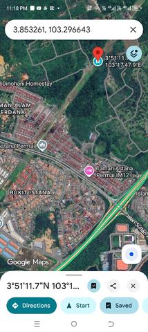 Tanah Status Pertanian di kawasan Jalan Bypas di Bukit Istana Kota Sas 1
