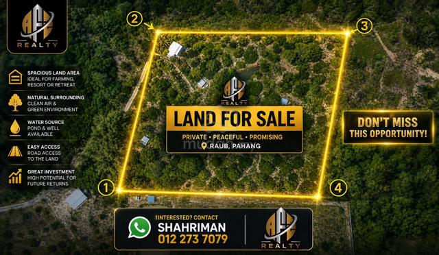 Private Ranch with Musang King Farm | Freehold | Raub, Pahang 1