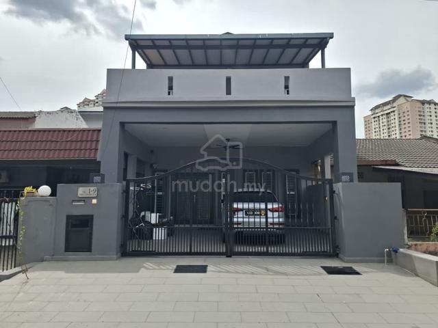 Double Storey House For Rent in Taman Bamboo Batu 4 Jalan Ipoh, KL 1