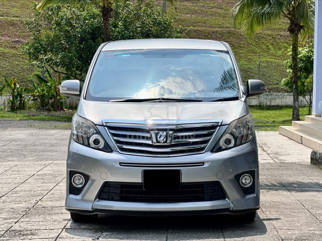 (2018 reg) 2013 Toyota ALPHARD 2.4  X 8 SEATER (A) - 2