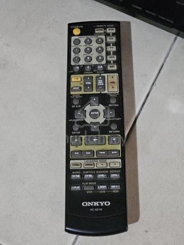Onkyo TX-SR505 Receiver & Techics Subwoofer - photo 3 of 3