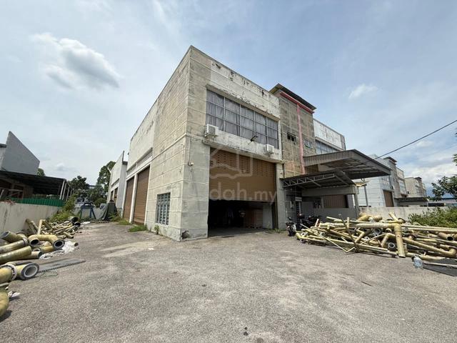 Tasek IGB Klebang Tenanted 1.5 Storey Semi-D Warehouse For Sale Ipoh 1