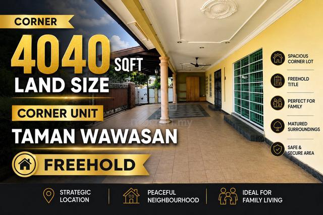 2.5 Storey Corner Taman Wawasan fully Extended with 6room 1