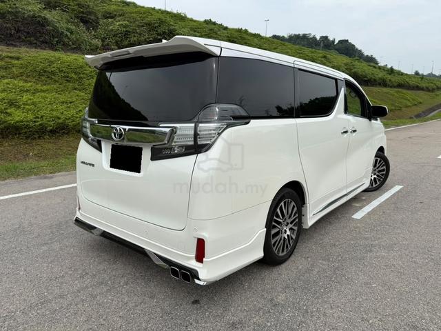 2015 Toyota VELLFIRE 2.5 ZG ALL FULL JBL SUNROOF - 2