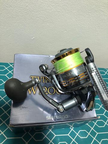 SHIMANO TWIN POWER SW12000HG リール リール SHIMANO - SHIMANO
