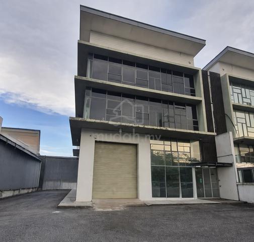 Puchong 3 storey Meranti jaya Lake 6 factory warehouse lotus aeon 1