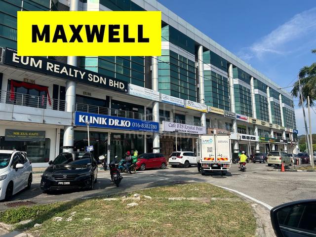 Krystal Point Shop Lot BASIC UNIT 750sf near Queensbay Bayan Lepas 1