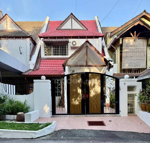 CHEAP RENOVATED FURNISHED 2 STOREY TERRACE Taman Bukit Setiawangsa KL 1