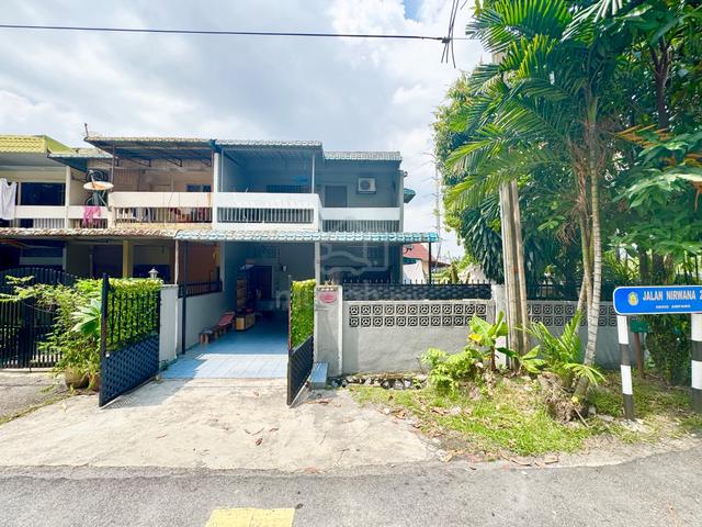 TERMURAH 🔥 Double Storey Corner Lot Terrace House, Taman Nirwana 1