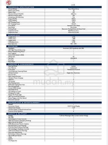 2026 Mg S5 LUX LONG RANGE MY25 (A) - 3