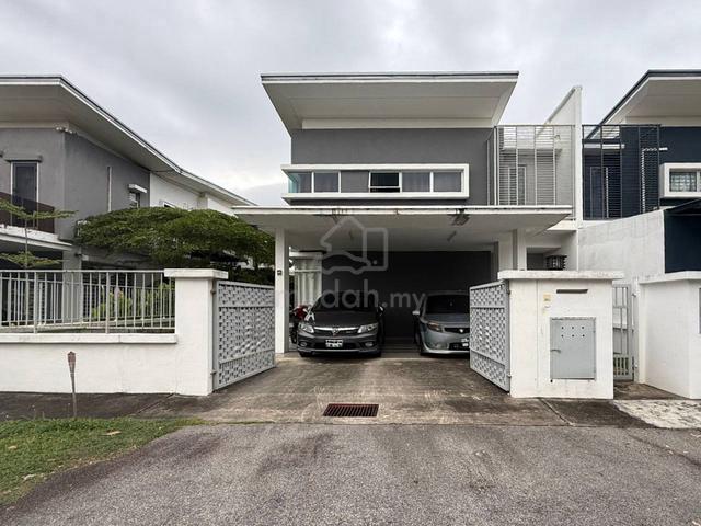 FACING OPEN Double Storey Semi D Banyan 2, Bandar Seri Coafields 1