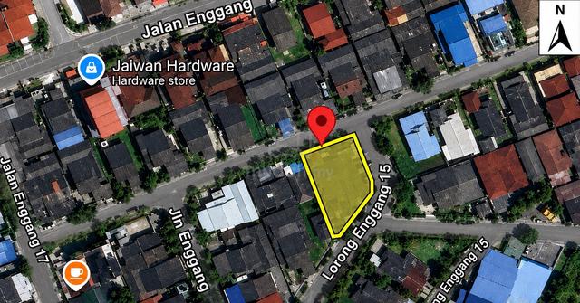 [DEKAT LRT, CORNER LUAS] Rumah Jalan Enggang Taman Keramat 1