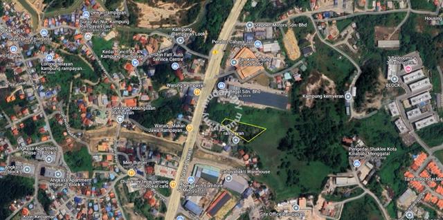 Abt 0.92 acre industrial land next to Tuaran 2