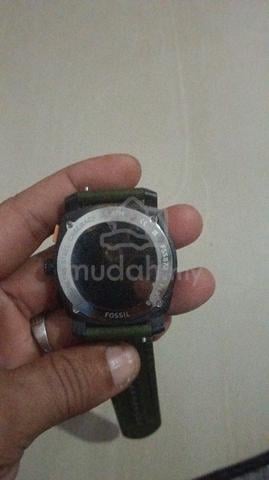 Fossil Machine Chronograph FS5872 (Carbon/Olive)  - photo 4 of 5