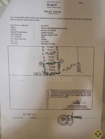 Tanah lot untuk dijual 1