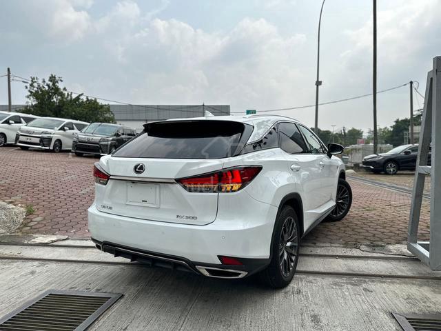 2022 Lexus RX300 F SPORT PANROOF 5A RED leath - 2