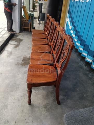 kerusi kayu jati 6 pics  - photo 2 of 6