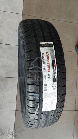 195R14 Hankook Vantra Tayar Baru Hiace Van Car Accessories Parts