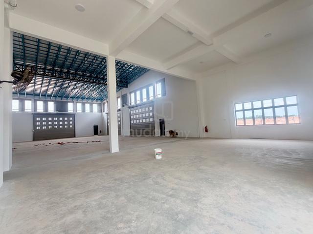 211k Cash Back FREEHOLD 2 Storey Factory Jasin Near Serkam Melaka Toll 1
