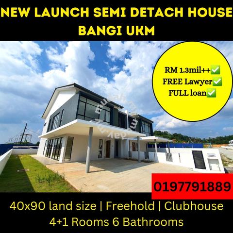 ZERO DEPOSIT Semi Detached House Residensi Lambaian 2 Bangi UKM 1