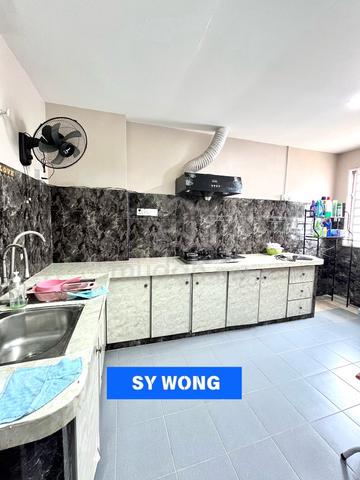 【Full loan Partial furnished】Single Storey terrace at Impian Ria, Alma 1