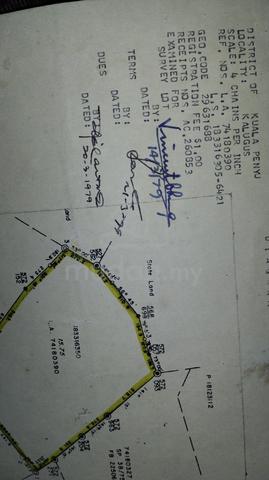 tanah Di melikai menumbok 1