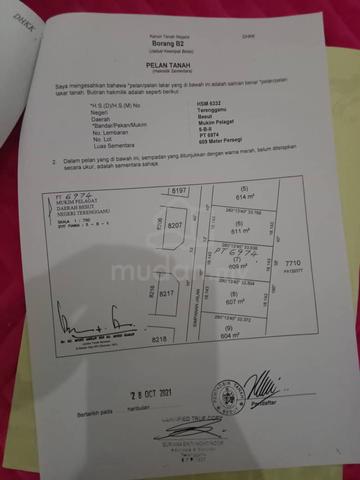 Tanah Lot untuk dijual 1
