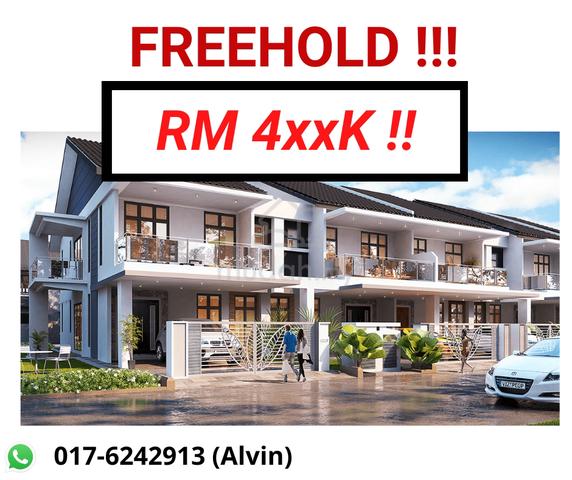 New FREEHOLD Double Storey Terrace Cornerlot Bertam Rumah【FULL LOAN】 1