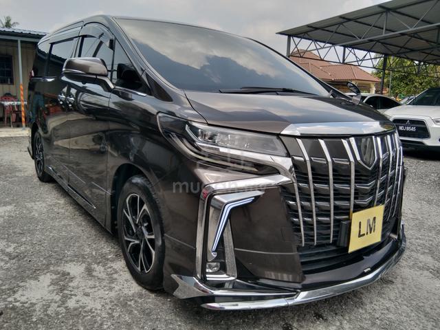 R /2020/Toyota ALPHARD 2.5 (A) 8 SEATER BLACK SEAT - 1