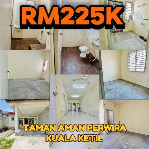 rumah bersih, TAMAN AMAN PERWIRA , KUALA KETIL 1