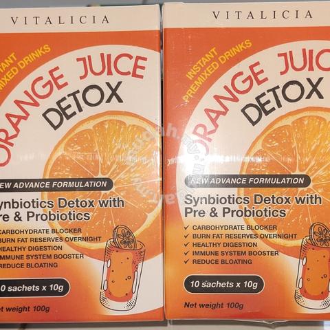 Orange juice detox