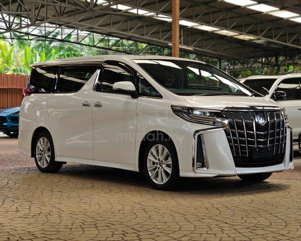 2022 Toyota ALPHARD 2.5 S 7 SEATERS SUNROOF 5A - 1